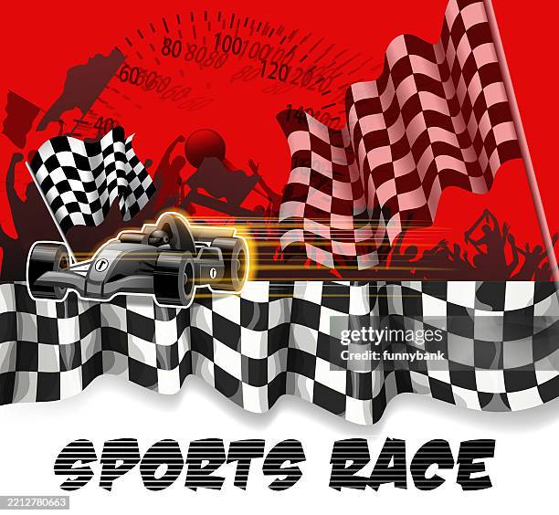 new lap sign - pit stop stock illustrations