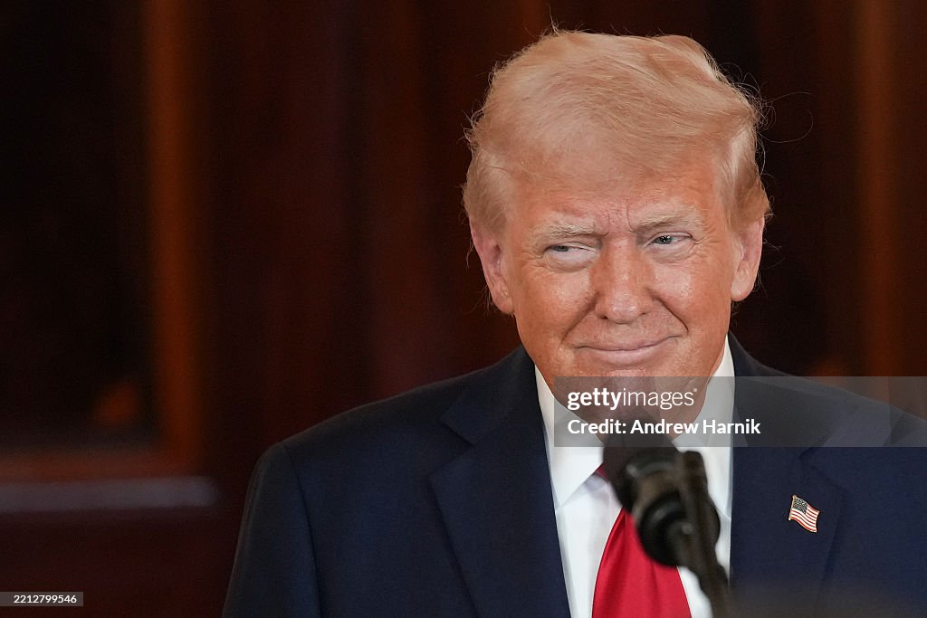 President Trump Delivers Remarks From The White House On Investing In America