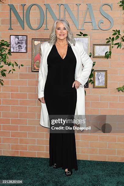 Lorraine Bracco attends Netflix's "Nonnas" World Premiere at The Plaza Hotel on April 30, 2025 in New York City.