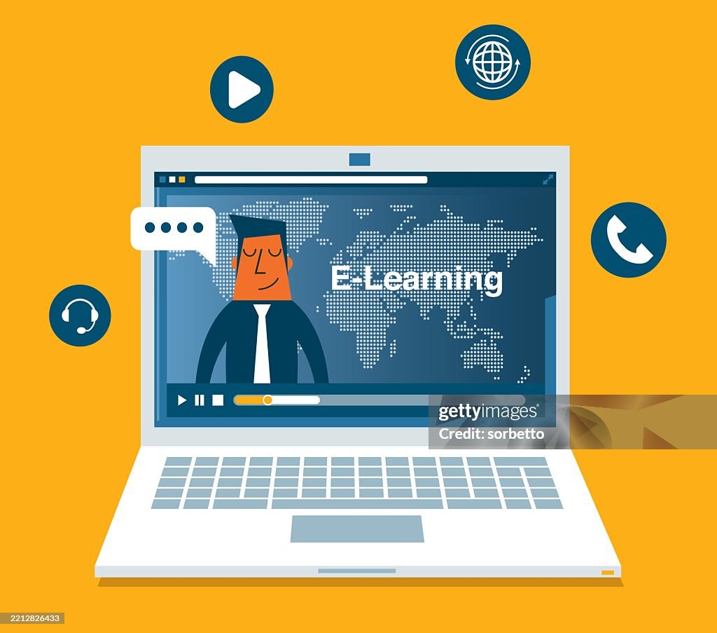 Elearning Program High-Res Vector Graphic - Getty Images