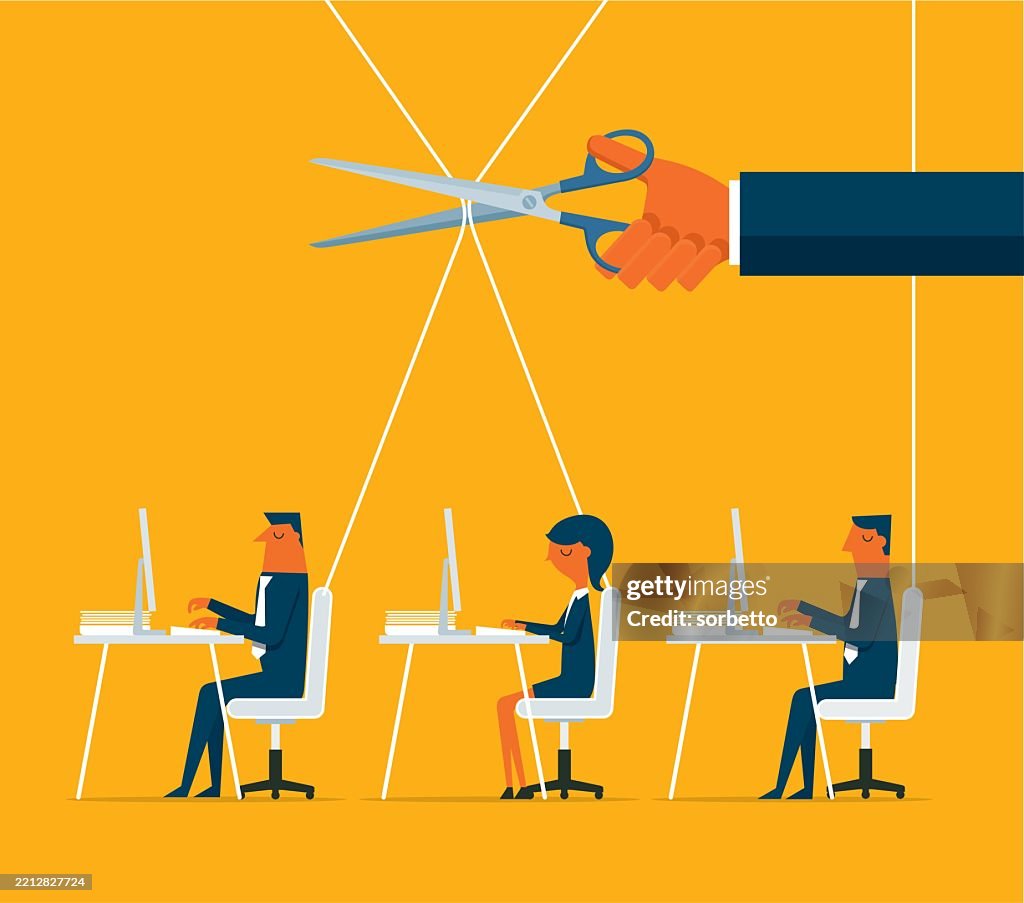 Layoffs Animation Lay Off Employees Business People High-Res Vector Graphic - Getty Images
