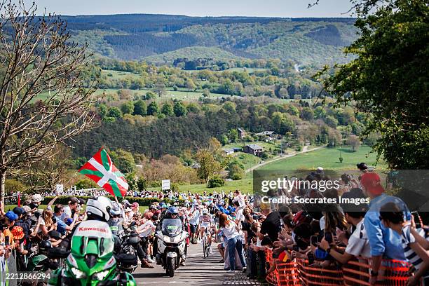 Tadej Pogacar of UAE Team Emirates - XRG of Slovenia during the match between Liege v Bastogne - Liege 2025 Men's Elite on April 27, 2025