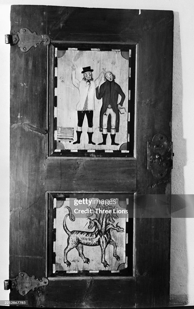 Painted Wooden Door