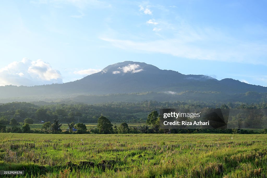 Mount Seulawah Agam Volcano in Aceh, Indonesia