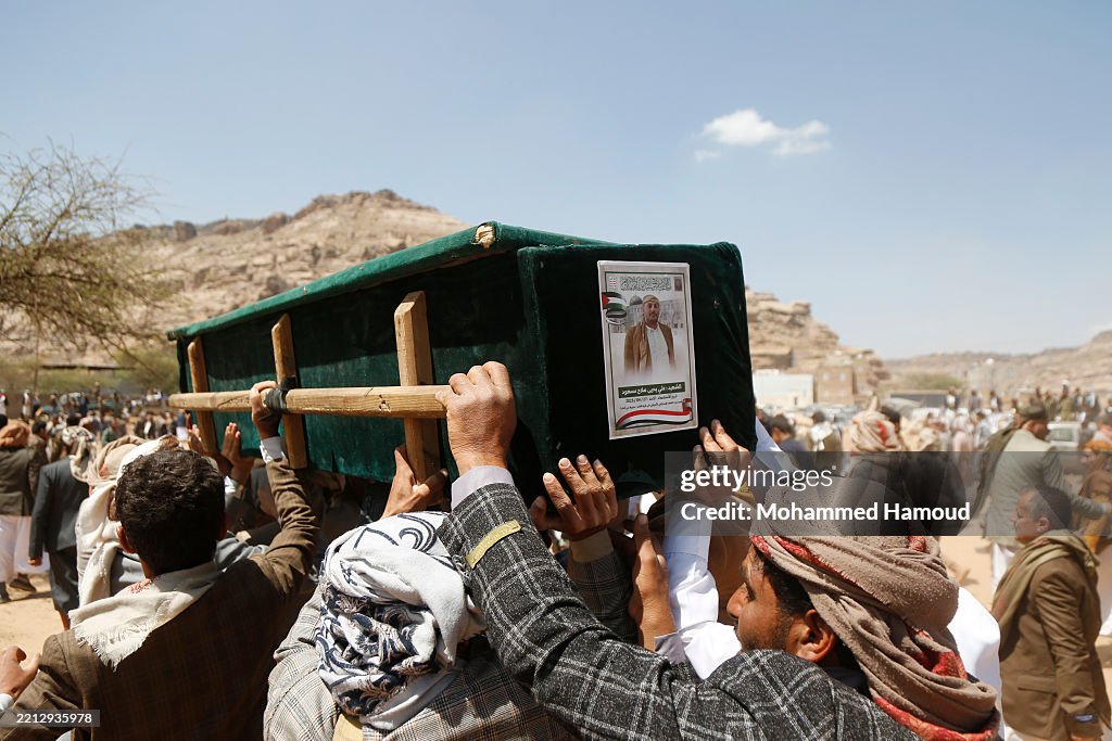 Funerals Held In Yemen For Those Killed In US Airstrikes
