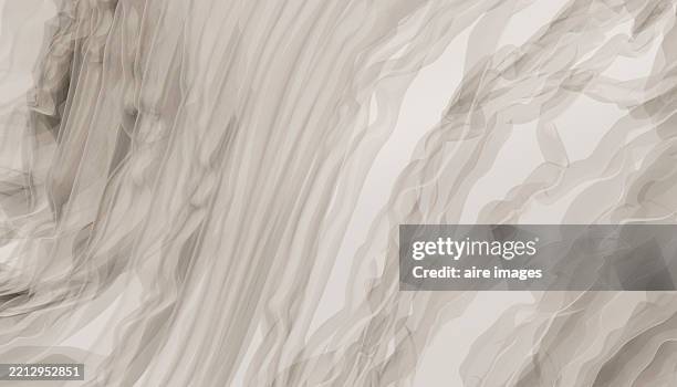 abstract beige flowing lines creating a wavy pattern background - soft pattern stock pictures, royalty-free photos & images