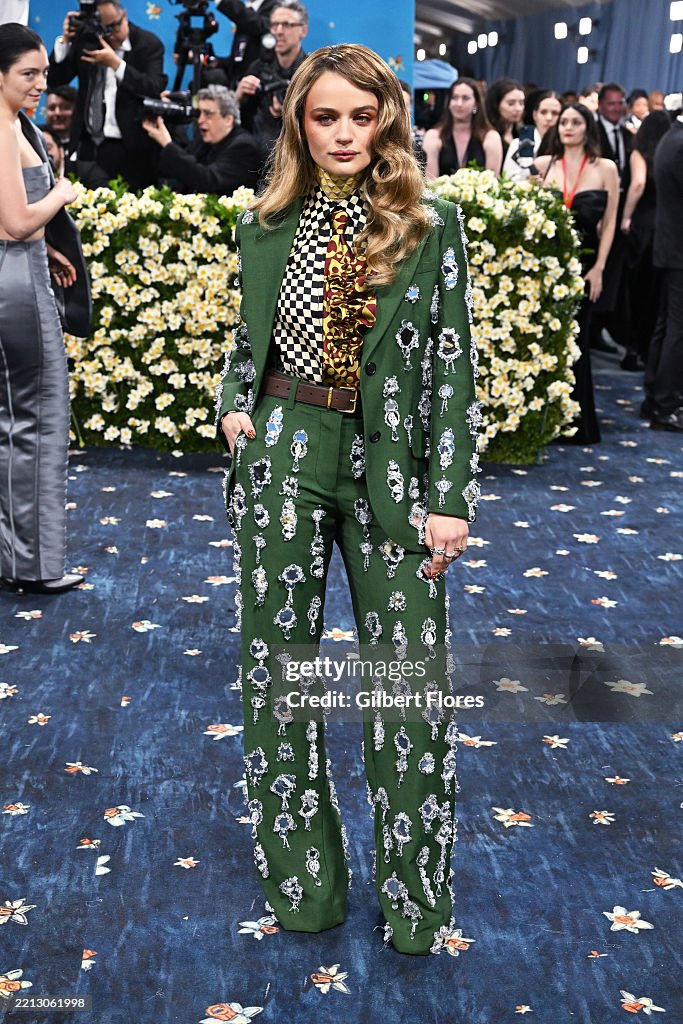 The 2025 Met Gala Celebrating "Superfine: Tailoring Black Style"