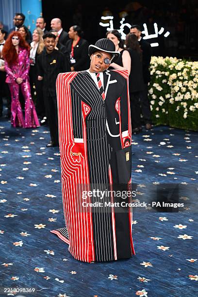Janelle Monae attending the Metropolitan Museum of Art Costume Institute Benefit Gala 2025 in New York, USA. Picture date: Monday May 5, 2025.