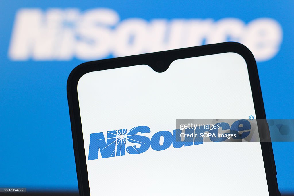 Nisource Icon In this photo illustration, the NiSource logo is seen displayed on a ...