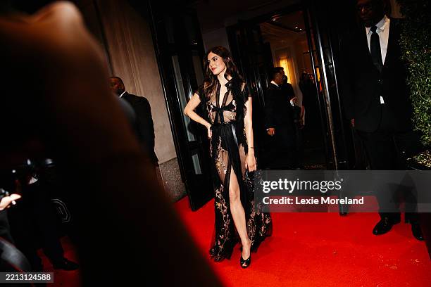 Monica Barbaro at the Willy Chavarria Met Gala after party co-hosted with Wayman and Micah held at the Mark Hotel on May 05, 2025 in New York, New...