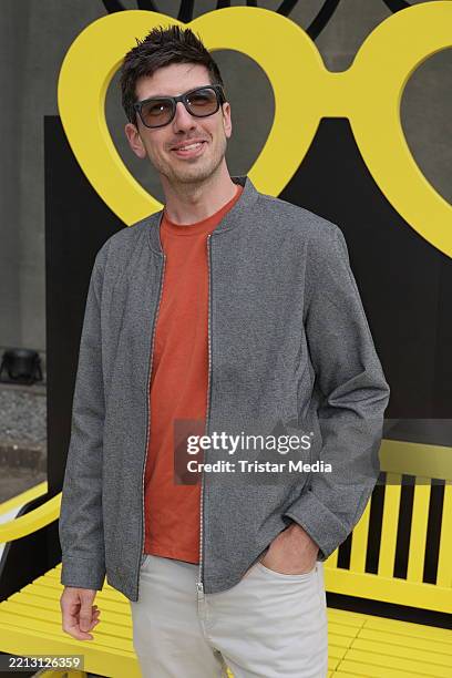 Alexander Reinhard Böhm aka AlexiBexi attend the Optiker Bode x Ray-Ban Meta Event Frame the Future on May 5, 2025 in Hamburg, Germany.
