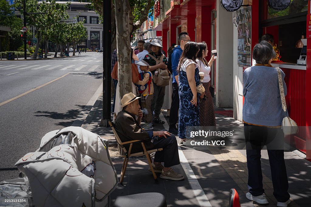Street Scenery In Shanghai