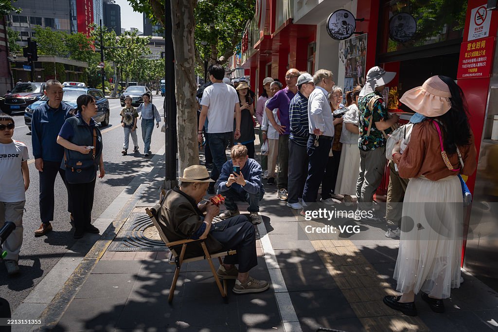 Street Scenery In Shanghai
