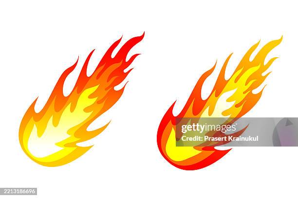 fire flame. - cartoon flames stock pictures, royalty-free photos & images