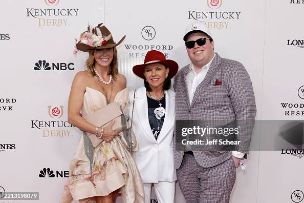 Shelley Covel Rowland, Tricia Lucus, and Stelen Keith Covel attend ...