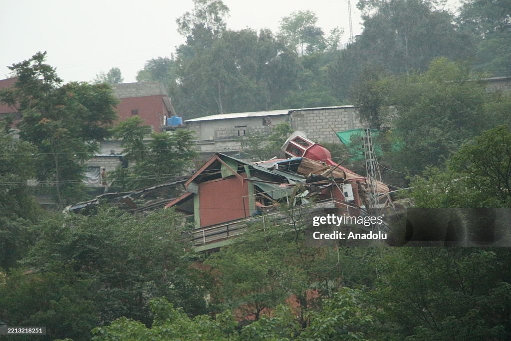 Destruction after India launches strike in Pakistan