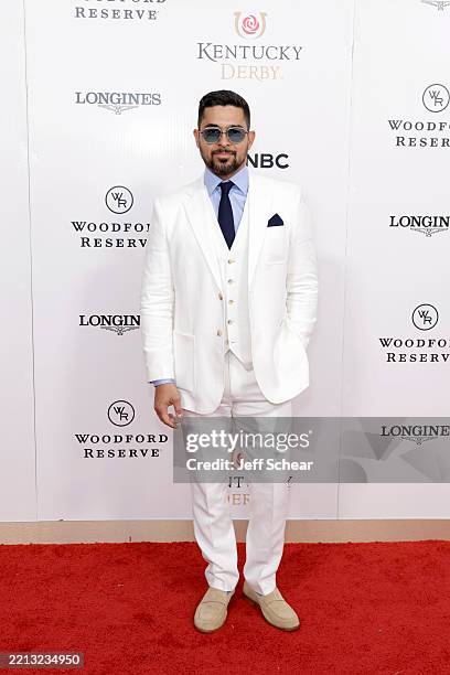 Wilmer Valderrama attends Kentucky Derby 151 at Churchill Downs on May 03, 2025 in Louisville, Kentucky.