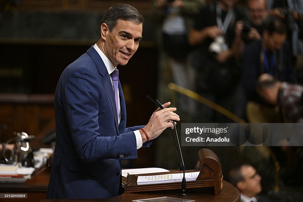 Spanish Parliament debates power outage