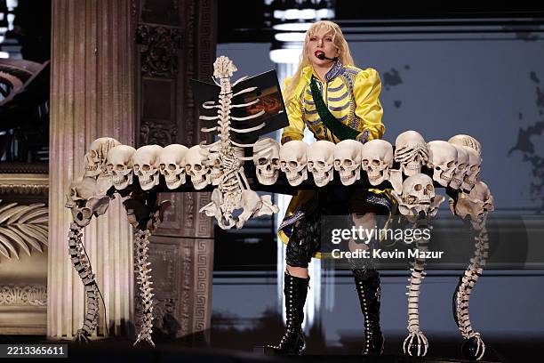 Lady Gaga performs at Copacabana Beach on May 3, 2025 in Rio de Janeiro, Brazil.