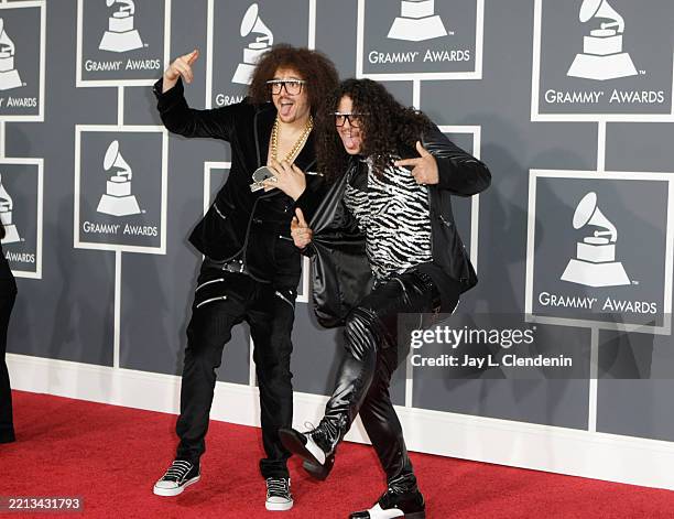 Clendenin, Jay 155927.CA.0131.LMFAO.JLC 52nd Annual GRAMMY¨ Awards January 31, 2010 at the STAPLES Center in Los Angeles, California. They wear...