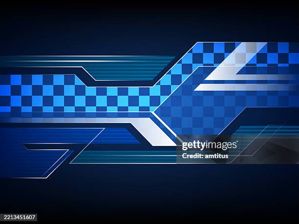checkered tech - checkered flag background stock illustrations