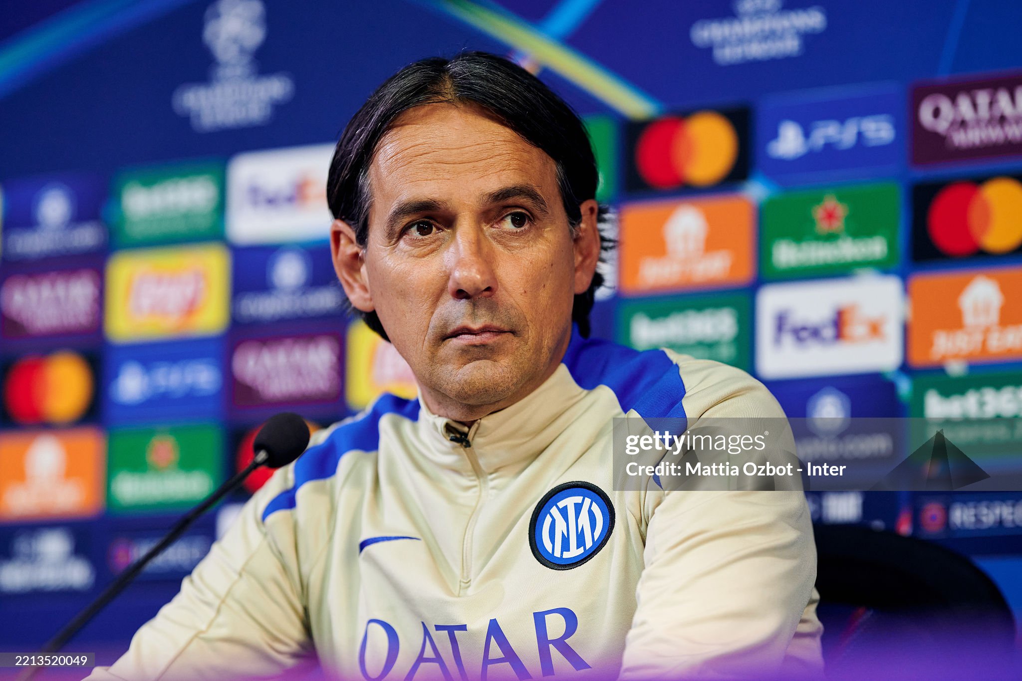 Inzaghi mysterious about Martínez s playing time and wary of Barça