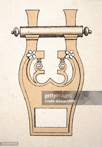 First Greek Instrument History Of Music Lyre Ancient Greek Musical Instrument Classical Greece ...