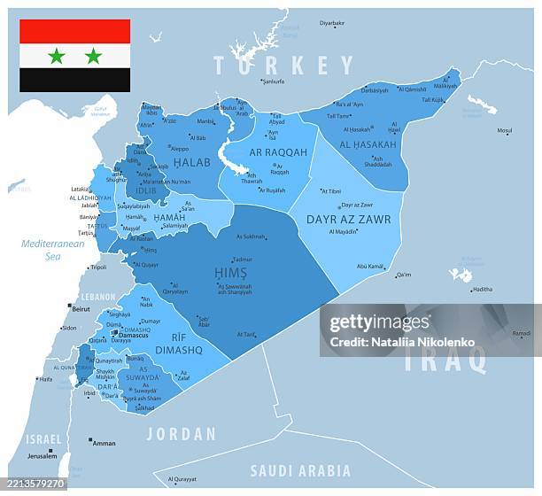 Aleppo Map 92 Aleppo Map Stock Photos, High-Res Pictures, and Images - Getty Images