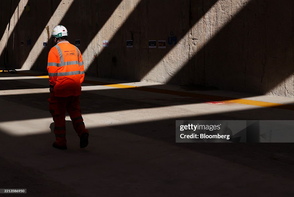 Tunnel Breakthrough At Washwood Heath HS2 High-Speed Railway Construction Site