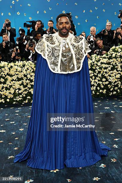 Colman Domingo, Met Gala Co-Chair, attends the 2025 Met Gala Celebrating "Superfine: Tailoring Black Style" at Metropolitan Museum of Art on May 05,...