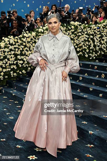 Radhika Jones, Editor-in-Chief of Vanity Fair attends the 2025 Met Gala Celebrating "Superfine: Tailoring Black Style" at Metropolitan Museum of Art...