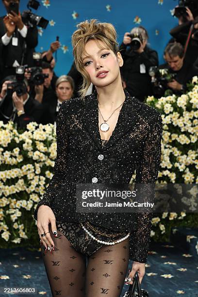 Lisa attends the 2025 Met Gala Celebrating "Superfine: Tailoring Black Style" at Metropolitan Museum of Art on May 05, 2025 in New York City.