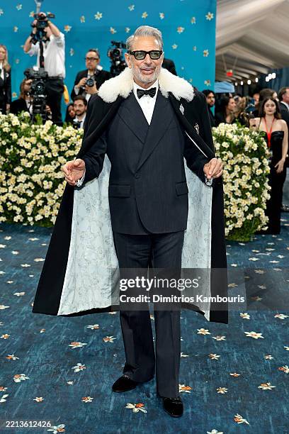 Jeff Goldblum attends the 2025 Met Gala Celebrating "Superfine: Tailoring Black Style" at Metropolitan Museum of Art on May 05, 2025 in New York City.