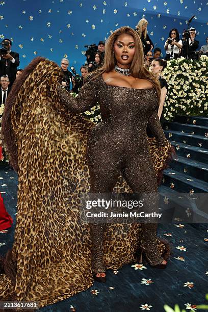 Precious Lee attends the 2025 Met Gala Celebrating "Superfine: Tailoring Black Style" at Metropolitan Museum of Art on May 05, 2025 in New York City.