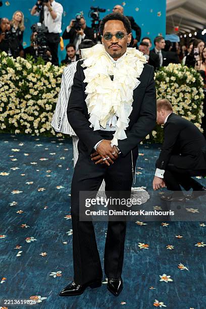 Kaytranada attends the 2025 Met Gala Celebrating "Superfine: Tailoring Black Style" at Metropolitan Museum of Art on May 05, 2025 in New York City.