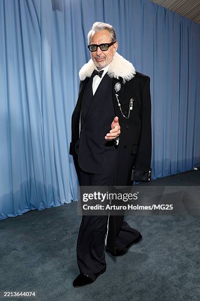 Jeff Goldblum attends the 2025 Met Gala Celebrating "Superfine: Tailoring Black Style" at Metropolitan Museum of Art on May 05, 2025 in New York City.
