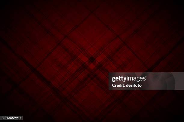 blank empty grunge textured surface abstract design with full frame grid pattern of overlapping diamond or rhombus shapes texture dark brown or maroon checked wooden vector background - dark wood table background stock illustrations