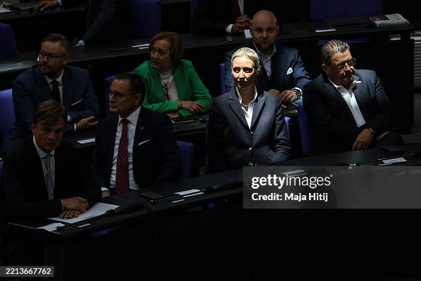 Bundestag Holds Vote To Elect Chancellor As New Government Is Sworn In Bundestag Holds Vote To Elect Chancellor As New Government Is Sworn In