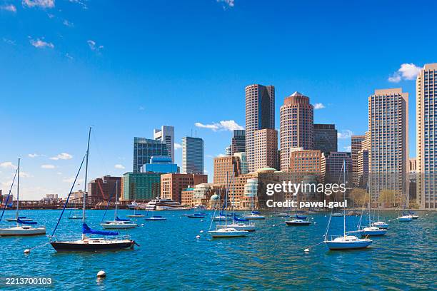 rowe's wharf marina in boston, ma usa - boston massachusetts stock pictures, royalty-free photos & images
