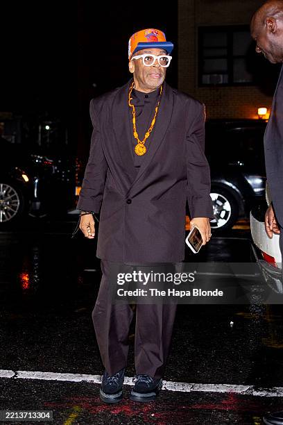 Spike Lee is seen at the A$AP Rocky x Ray Ban Met Gala After Party on May 05, 2025 in New York City.