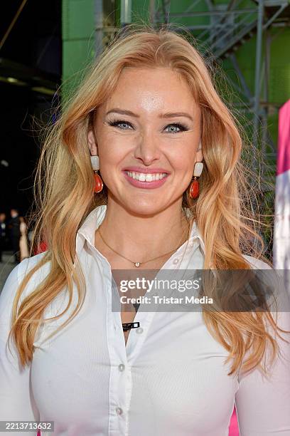 Patrice Eva Aminati during the Felix Burda Award at Gasometer on May 9, 2025 in Berlin, Germany.