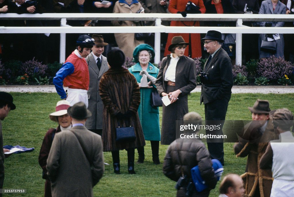 Royal Family At Sandown Racecourse