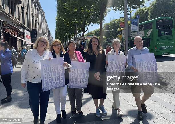 Senator Alice Mary Higgins, Senator Frances Black, Sinn Fein leader Mary Lou McDonald, Social Democrats TD Sinead Gibney, Galway West TD Catherine...