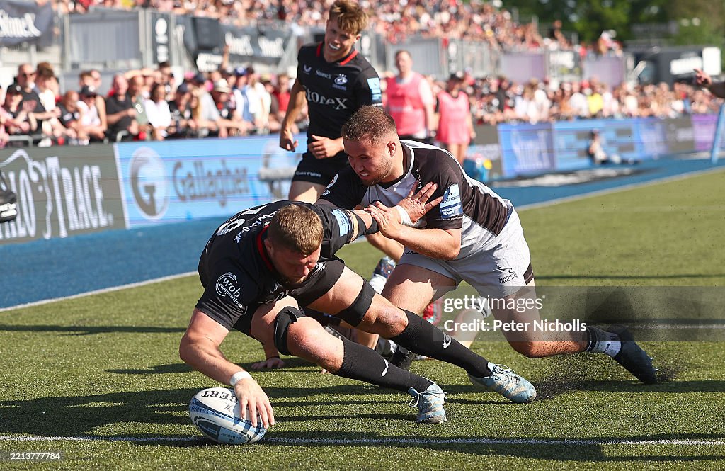 Saracens v Newcastle Falcons - Gallagher Premiership Rugby