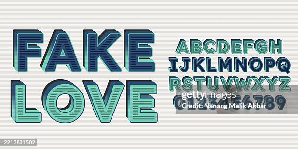 fake love editable text effect. text can be changed in "graphic styles" panel. - card mock stock illustrations