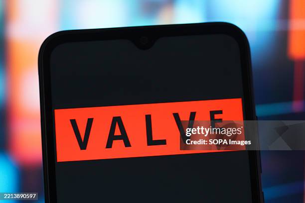 Valve Api Logo In this photo illustration, the Valve Corporation logo is seen... News ...