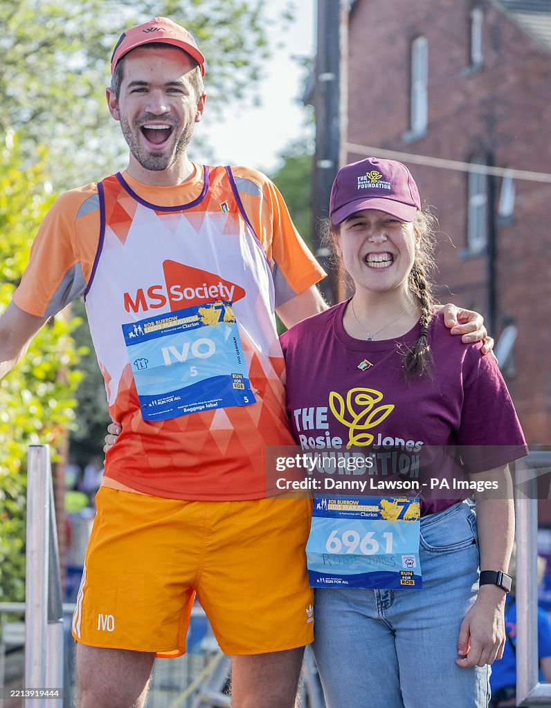 Rob Burrow Leeds Marathon - AMT Headingley Rugby Stadium