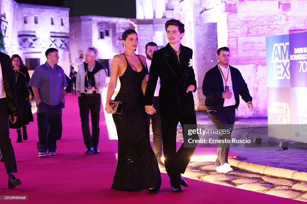 70th David Di Donatello - Red Carpet