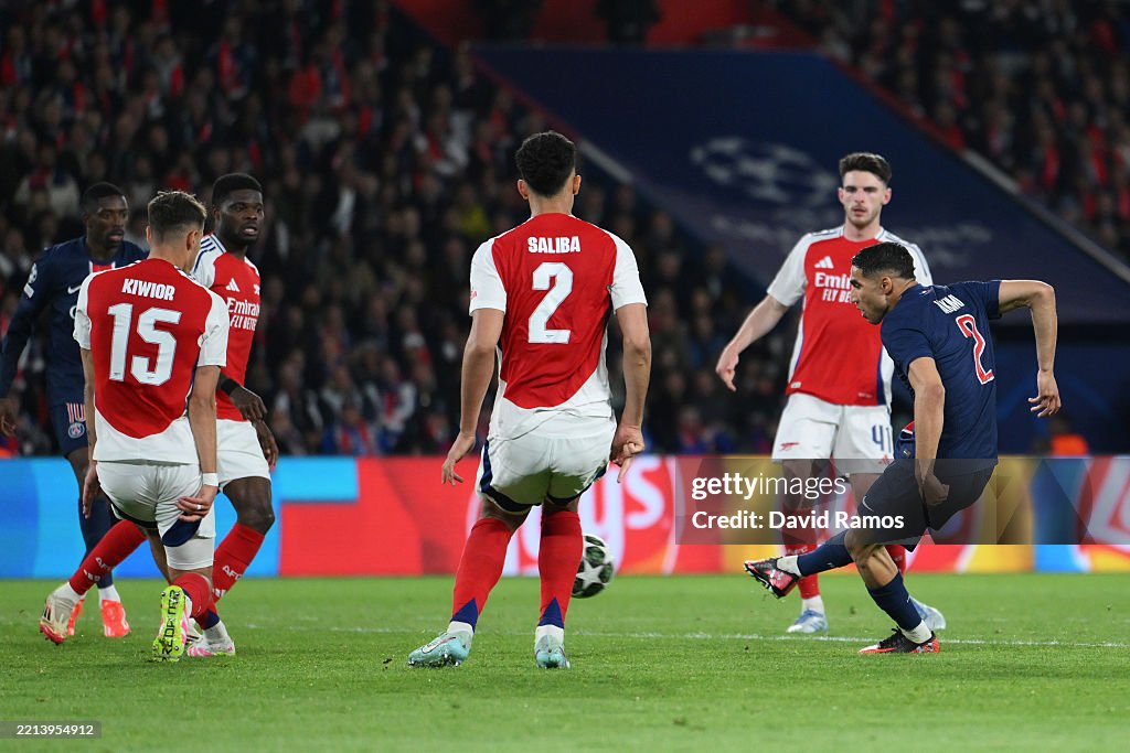 Paris Saint-Germain v Arsenal FC - UEFA Champions League 2024/25 Semi Final Second Leg