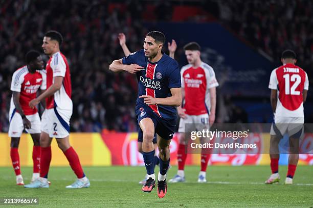 Paris Saint-Germain v Arsenal FC - UEFA Champions League 2024/25 Semi..., Nieuwsfoto's